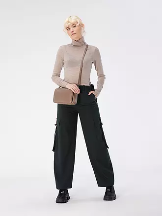 LES VISIONNAIRES | Bolso de cuero - Bolso bandolera EMILY SILKY | camel